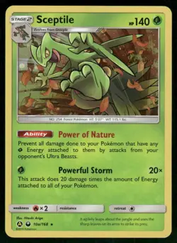 Sceptile - 10a/168 010a/168 Promo Holo NM Pokemon Alternate Art Promos - Image 1