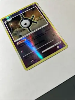 2007 Pokemon Secret Wonders Unown 68/132 Reverse Holo LP - Image 5