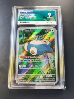Pokemon TCG Snorlax SVP 051 Ace 9 Black Star Promo 151 Mint 💎 - Image 1