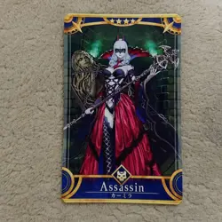 Fate/Grand Order Carmilla Assassin Arcade Trading Card Good - Image 1
