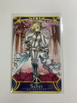 FGO Nero Bride Initial Arcade Single Card Used Gaming - Image 1