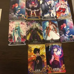 Choose Your Card FGO Arcade 10 Pulls Limited Edition Trading - Image 1