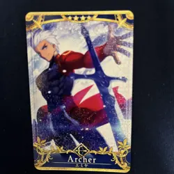Fate/Grand Order Trading Card Emiya Final Ascension Holo Rare From - Image 1