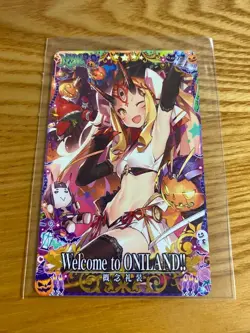 FGO Trading Card Welcome to ONILAND Individual Card - Image 1
