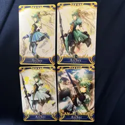 FGO Trading Card Atalanta Arcade Rare Set 4 Versions Limited - Image 1