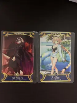 FGO Jeanne Fate/Grand Order Arcade Trading Card Individual Card - Image 1