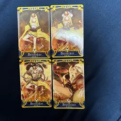 Fate/Grand Order Arcade Ibuki Douji 4 Types Trading Card - Image 1