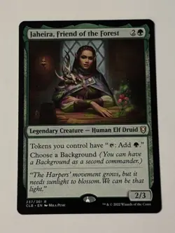 MTG Jaheira, Friend of the Forest Commander Legends: Battle For Baldur’s Gate NM - Image 1