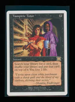 MTG 6th Edition VAMPIRIC TUTOR Instant NM Vintage EDH Staple - Image 1