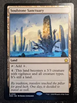 Soulstone Sanctuary - Magic Foundations (MTG) - Image 1