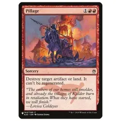 Pillage - NM - MTG The List (A25) - Magic the Gathering - Image 1