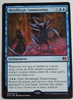 Metallurgic Summonings x1 Kaladesh Magic the Gathering MTG LP/NM - Image 1