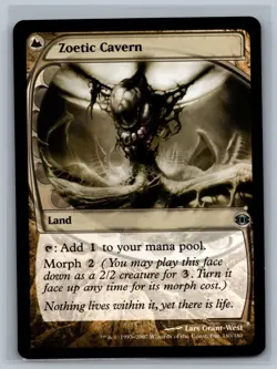 Magic The Gathering Future Sight Zoetic Cavern #180/180 MTG TCG CCG - Image 1
