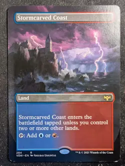 Stormcarved Coast - Borderless - Innistrad: Crimson Vow (MTG) - Image 1