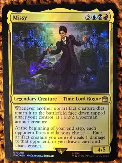 ✨Missy✨ MTG | Universes Beyond: Doctor Who | Foil | NM/M | R 0008 - Image 1