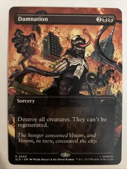 MTG Damnation (2000) *Non-Foil* Full Color Secret Lair: Venom MT/NM - Image 1