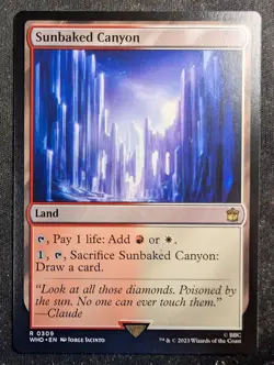 Sunbaked Canyon - Doctor Who (MTG) - Image 1