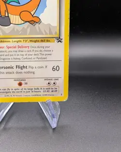 Dragonite Black Star Movie Promo 5 - Non Holo - Vintage Pokemon TCG WOTC - MP/HP - Image 5