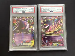 PSA10 Gengar EX 048/131 & MGengar EX 049/131 Consecutive Serial Pokemon Card XY6 - Image 1