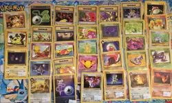 Pokemon Team Rocket Unlimited Edition 33 Cards NM/LP - Image 1