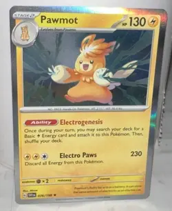 Pawmot 076/198 Holo Rare SV01: Scarlet & Violet Base Set Pokemon - Image 1