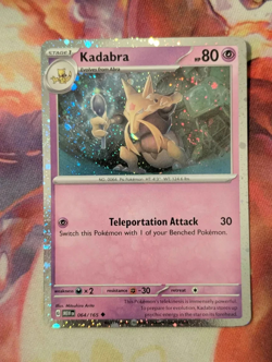 Kadabra ~Fart Swirl~ Scarlet & Violet MEW 151 064/165 Cosmos Holo Pokemon NM TCG - Image 3