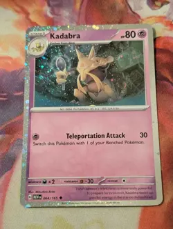 Kadabra ~Fart Swirl~ Scarlet & Violet MEW 151 064/165 Cosmos Holo Pokemon NM TCG - Image 4