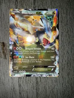 Pokemon TCG White Kyurem EX BW63 Black & White Promo MP - Image 1
