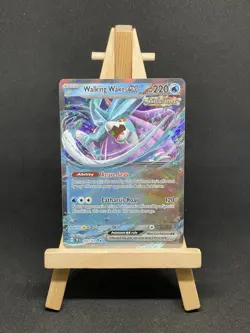 Pokemon TCG Walking Wake EX 050/162 Temporal Forces Double Rare Card - Image 1