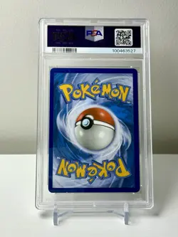 2019 POKEMON SUN & MOON COSMIC ECLIPSE #215 FULL ART/BLASTOISE & PIPLUP GX PSA 9 - Image 2