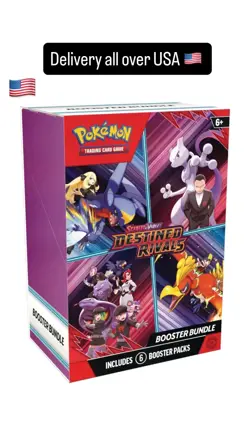 Pokemon Scarlet & Violet Destined Rivals Booster Bundle Box Sealed - Image 1