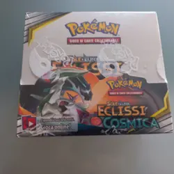Pokemon Booster Box Eclissi Cosmica Sole & Luna Sealed 2019 Italiano - Image 1