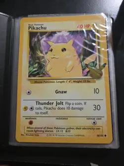Jumbo Pokemon Card Binder With 13 Cards - Image 2