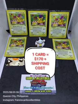 Pokemon Card - BIRTHDAY PIKACHU #24 -HOLO (ALL ARE NM-MINT) BLACK STAR PROMO - Image 1