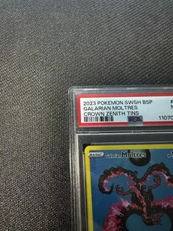 Galarian Moltres SWSH284 SWSH: Sword & Shield Promo Cards Holo PSA 9 - Image 3