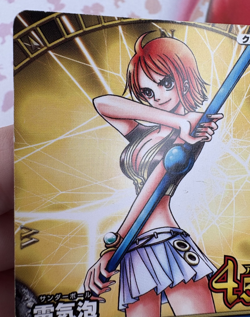 Nami C010 Vintage 2008 Onepy B Match Vol. 1 One Piece Anime Trading Card Game 🪭 - Image 2