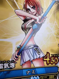 Nami C010 Vintage 2008 Onepy B Match Vol. 1 One Piece Anime Trading Card Game 🪭 - Image 4
