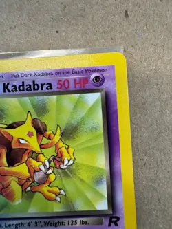 Dark Kadabra - 39/82 Pokemon Card Team Rocket Vintage Rare TCG - Image 3