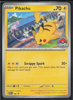 Pikachu- 190-SV: Scarlet & Violet Promo Cards LP-NM - Image 1