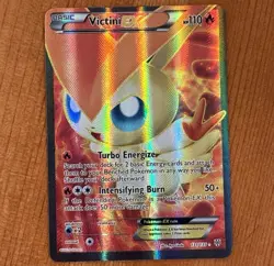 Victini EX 131/135, LP Holo, BW Plasma Storm, Full Art, Pokemon TCG Cards - Image 1
