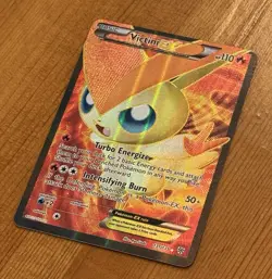 Victini EX 131/135, LP Holo, BW Plasma Storm, Full Art, Pokemon TCG Cards - Image 2