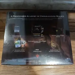 MTG Strixhaven School Of Mages Bundle With 10 Draft Boosters Box - New Unopened 630509959129 - Image 3