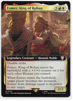 Eomer, King of Rohan (Extended Art) - Commander: The Lord of the Rings - Image 1