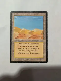 Magic: The Gathering Desert Land Arabian Nights 1993 HP - Image 1