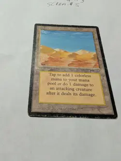 Magic: The Gathering Desert Land Arabian Nights 1993 HP - Image 4