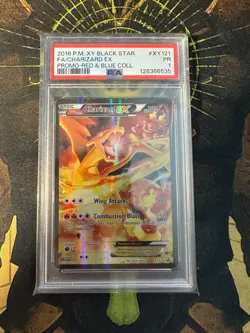 Pokemon Charizard EX XY121 Promo PSA 1 - Image 1