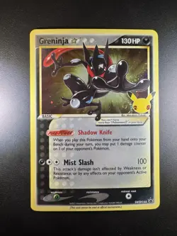 Greninja Gold Star Celebrations Promo SWSH144 Pokemon 2021 - Image 1
