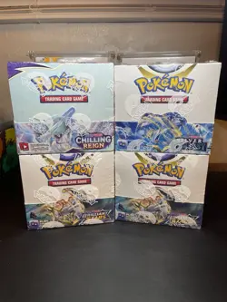Pokemon booster box lot , SWSH, Brilliant Stars, Silver Tempest, Chilling Reign - Image 1