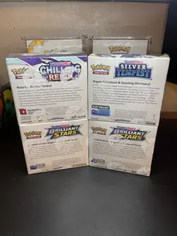 Pokemon booster box lot , SWSH, Brilliant Stars, Silver Tempest, Chilling Reign - Image 3
