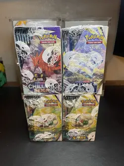Pokemon booster box lot , SWSH, Brilliant Stars, Silver Tempest, Chilling Reign - Image 4
